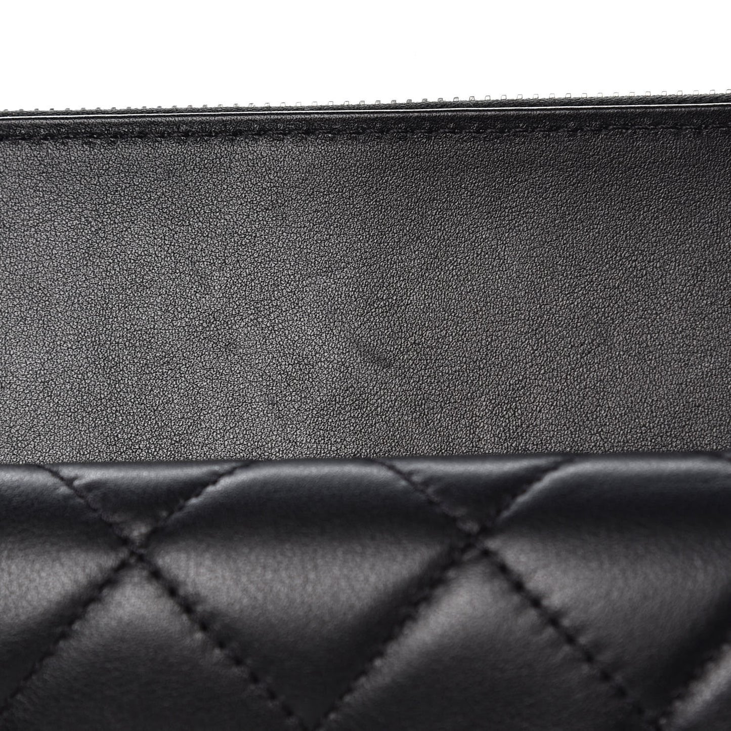 Calfskin Quilted Crossbody Bag Black