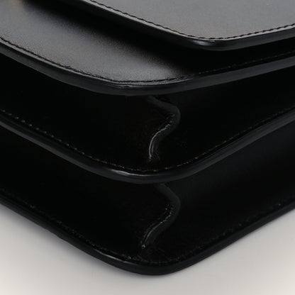 Burberry Calfskin Medium TB Bag Black 9 of 9