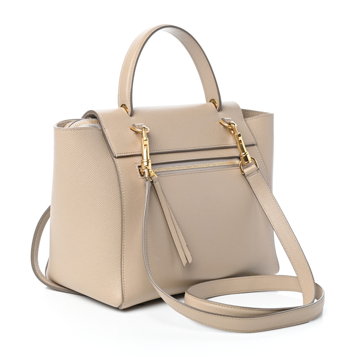 Celine Baby Grained Calfskin Micro Belt Bag Dune 3 of 9
