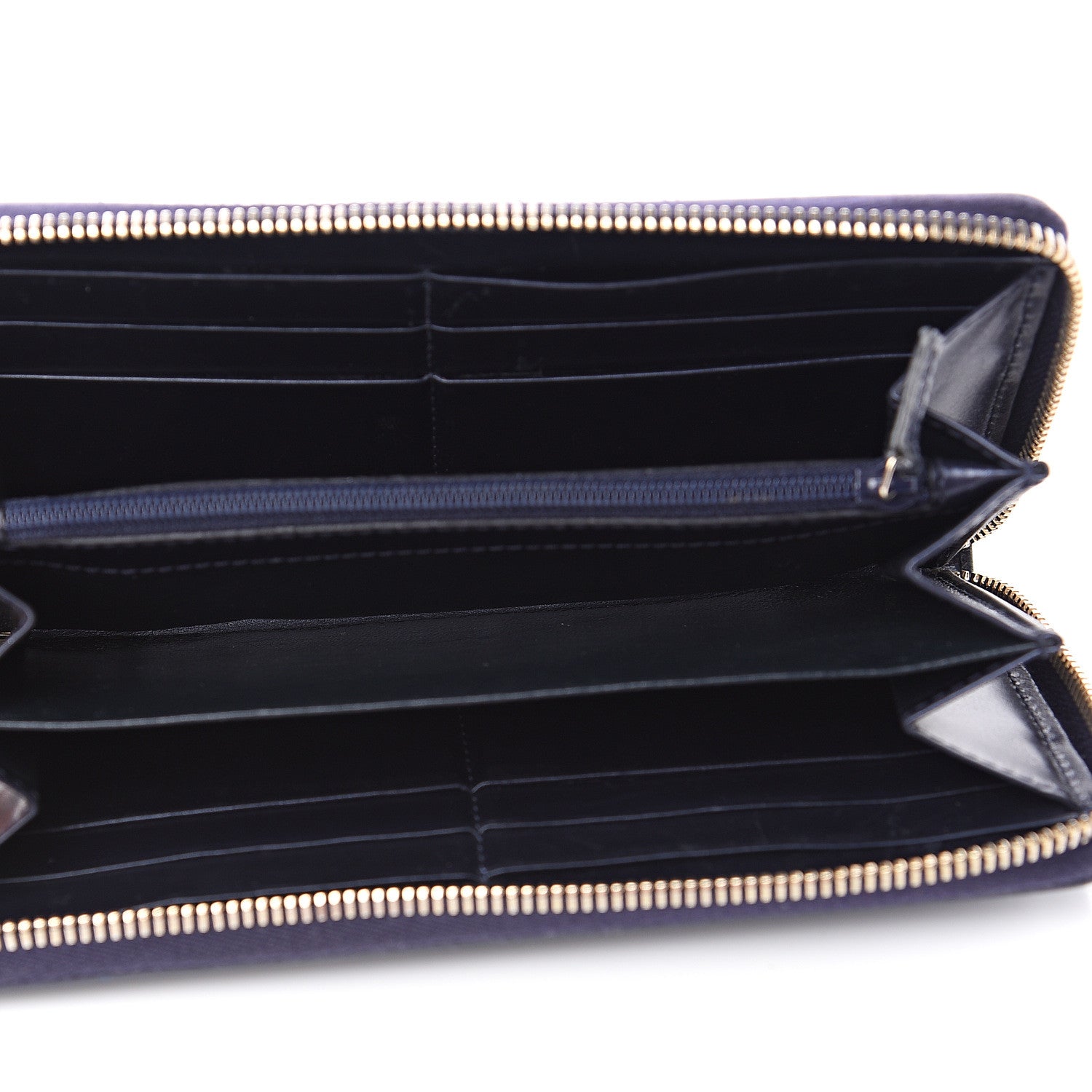 Gucci Imprime Monogram GG Pierce Zip Around Wallet Blue 4 of 8