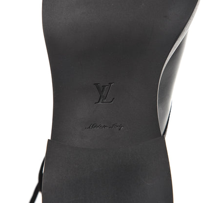 Louis Vuitton Calfskin Wonderland Ranger Boots 36 Black 6 of 8