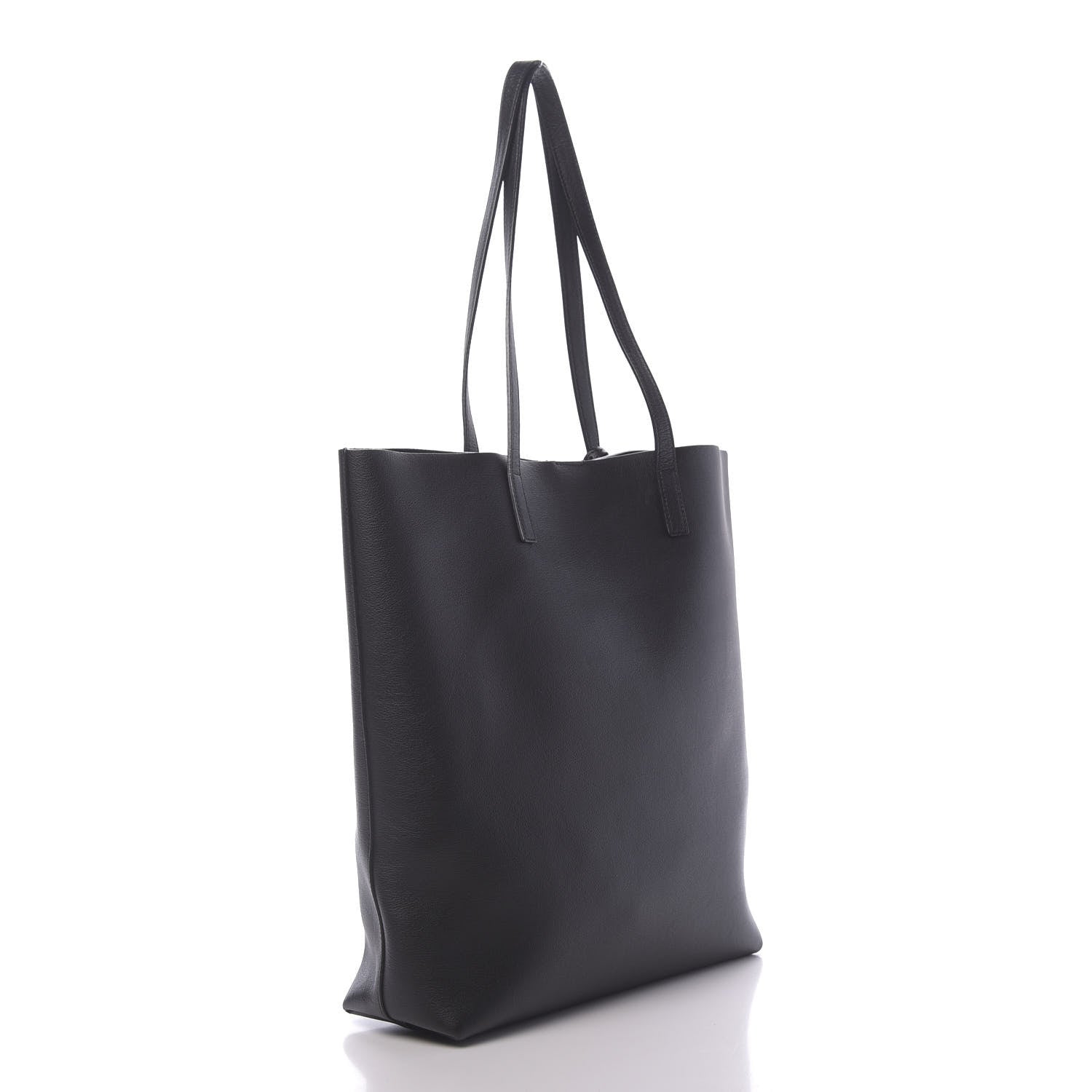 Saint Laurent Calfskin Medium Shopping Tote Black 3 of 13