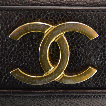 Chanel Caviar CC Drawstring Shoulder Bag Black 5 of 7
