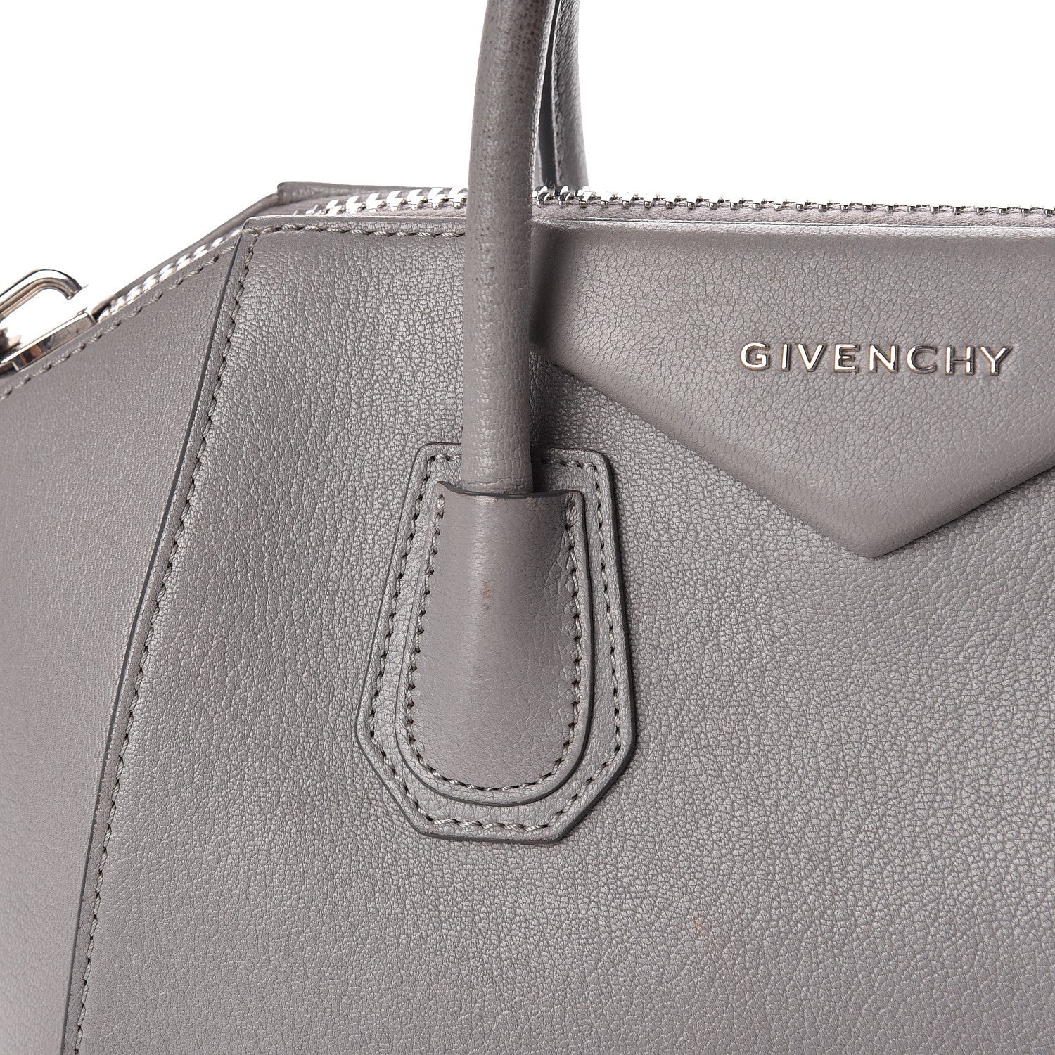Givenchy Sugar Goatskin Small Antigona Pearl Grey 16 of 18