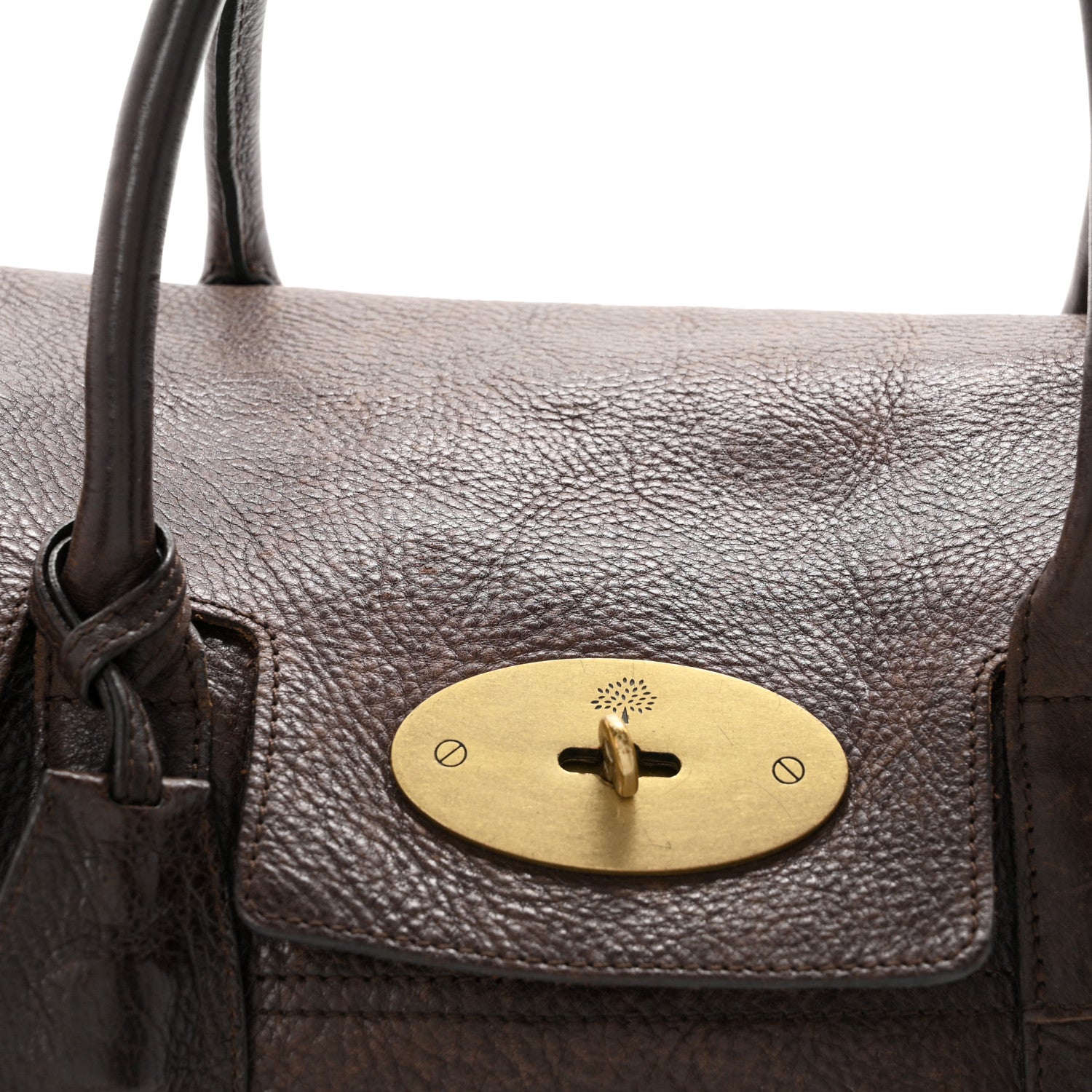 Mulberry Natural Leather Bayswater Chocolate 8 of 10