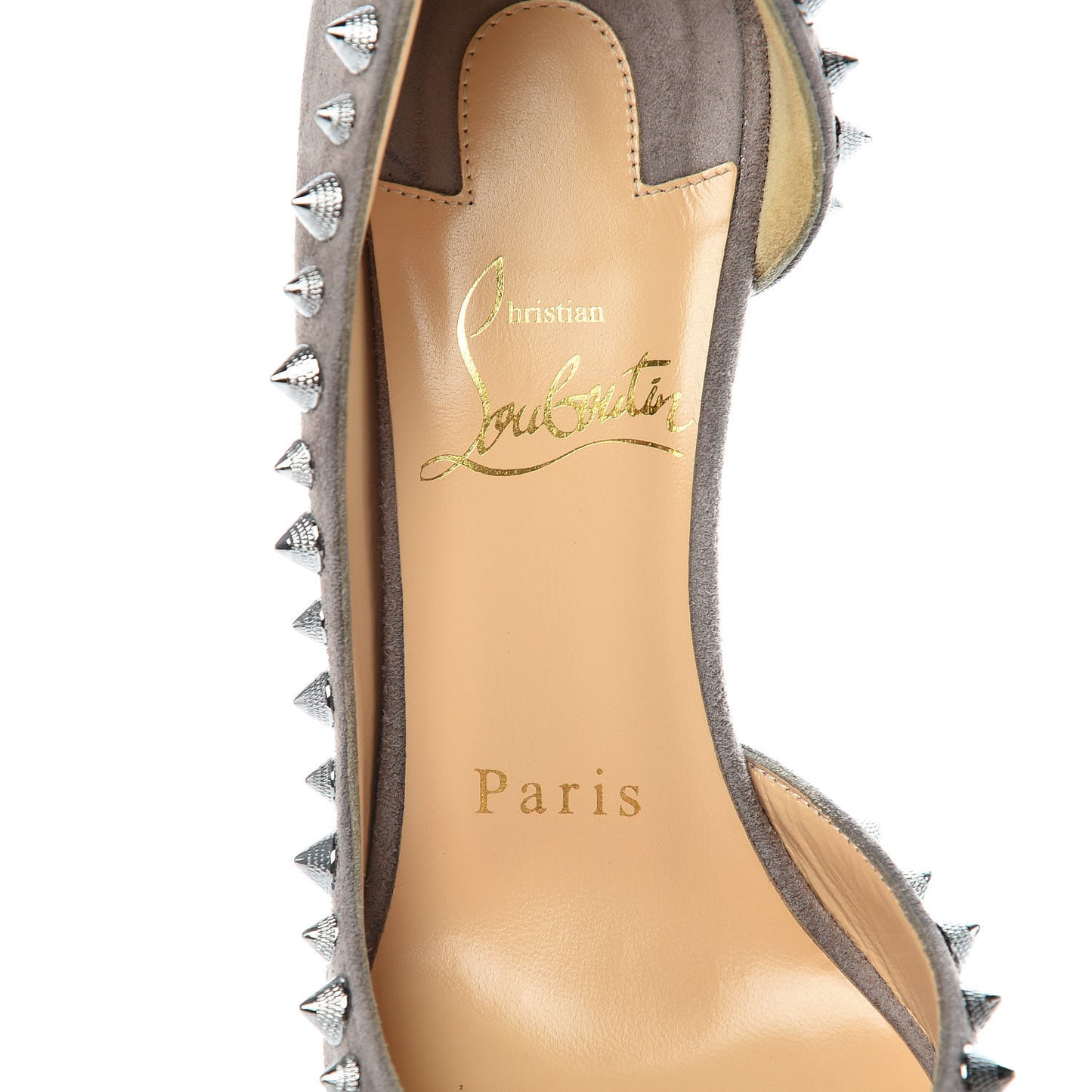 Veau Velours Irishell 85 Pumps 34 Storm Gun Metal