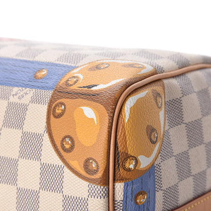 Louis Vuitton Damier Azur Summer Trunks Speedy Bandouliere 30 12 of 12