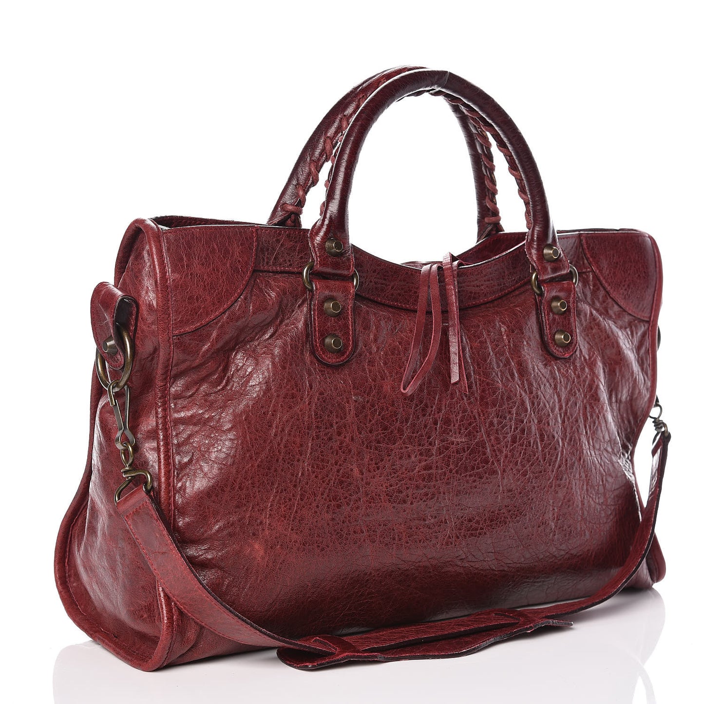 Agneau Classic Hardware City Rouge Grenat