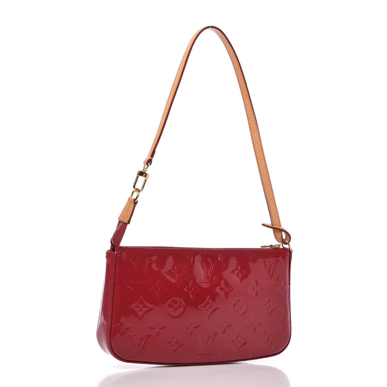 Louis Vuitton Vernis Pochette Accessories NM Rose Indien 3 of 13