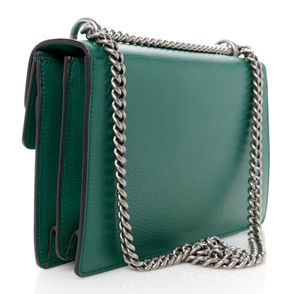 Gucci Pebbled Calfskin Small Dionysus Shoulder Bag Emerald 3 of 12
