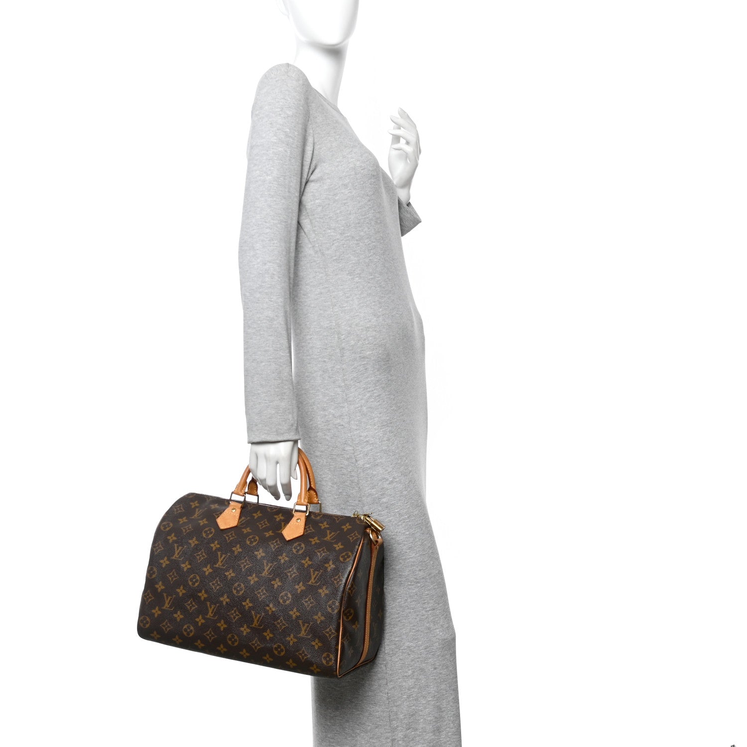 Louis Vuitton Monogram Speedy Bandouliere 35 2 of 11