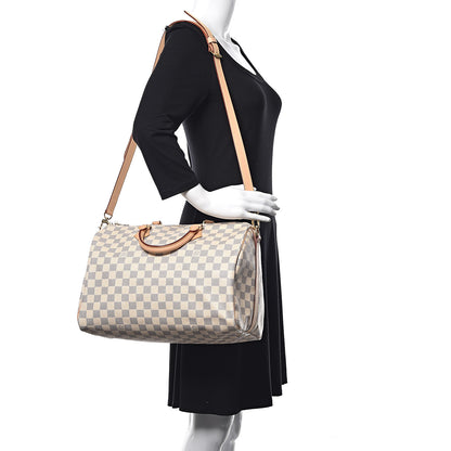 Louis Vuitton Damier Azur Speedy Bandouliere 35 2 of 9