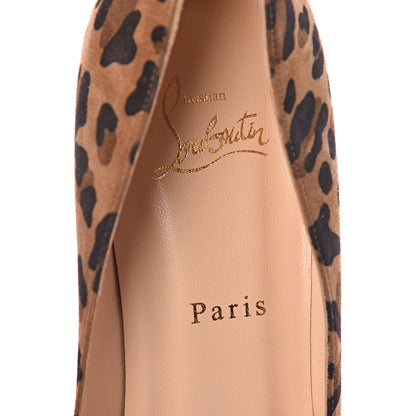 Christian Louboutin Veau Velours Clare 80 Pumps 41 Caramel 7 of 9