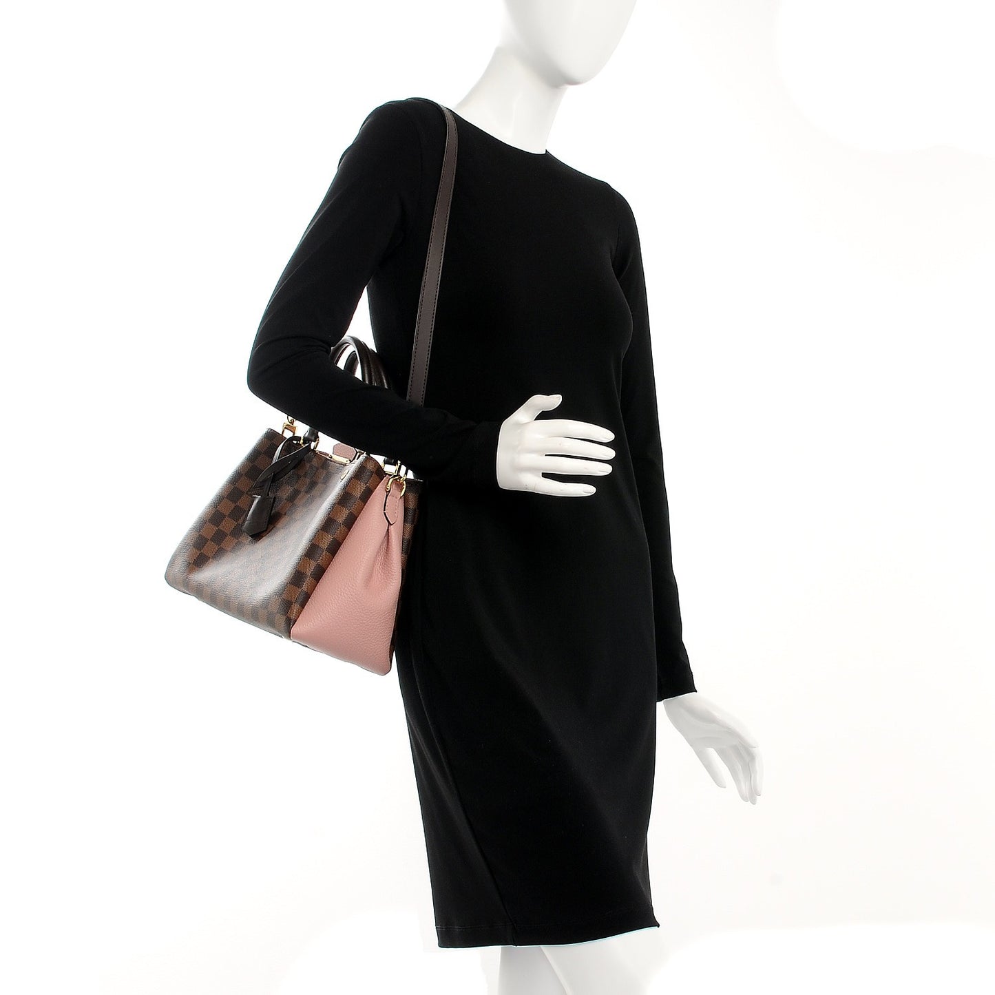 Damier Ebene Cuir Taurillon Brittany Magnolia