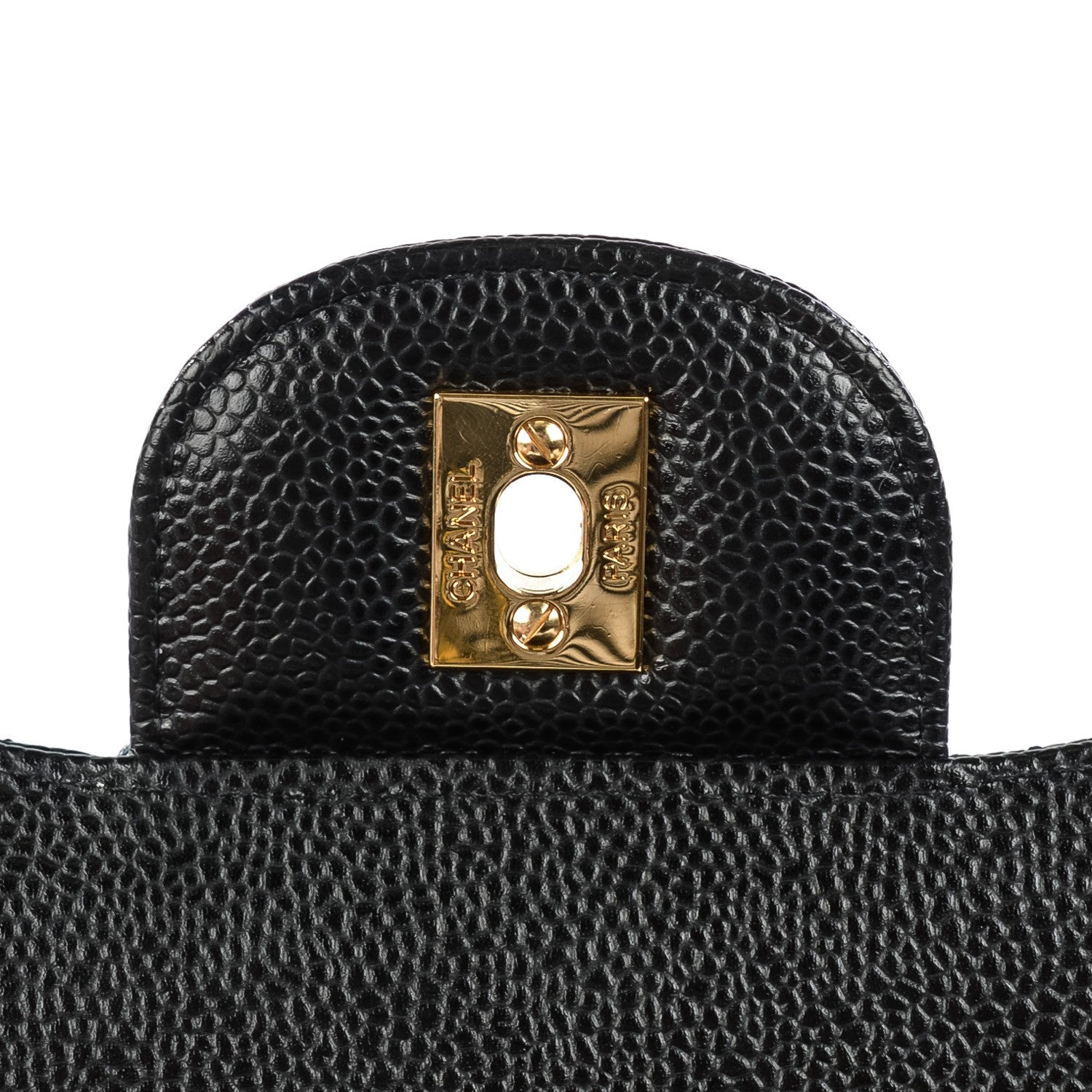 Chanel Caviar Quilted Jumbo Double Flap Black 5 of 6