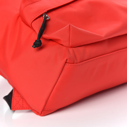 Balenciaga Sport Nylon Logo Embroidered S Wheel Backpack Bright Red Black 9 of 10