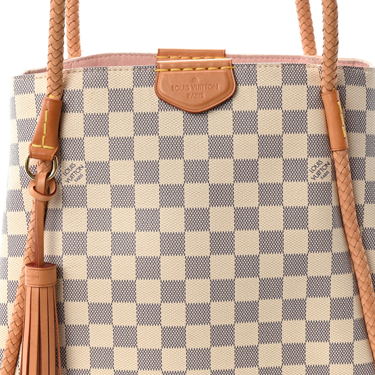 Louis Vuitton Damier Azur Propriano Rose Ballerine 8 of 10