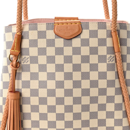 Louis Vuitton Damier Azur Propriano Rose Ballerine 8 of 10