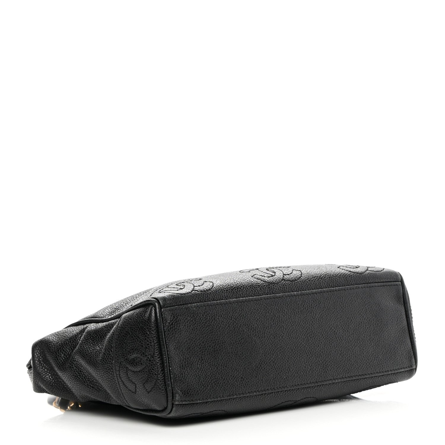 Chanel Caviar CC Shoulder Bag Black 3 of 12