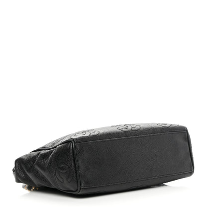 Chanel Caviar CC Shoulder Bag Black 3 of 12