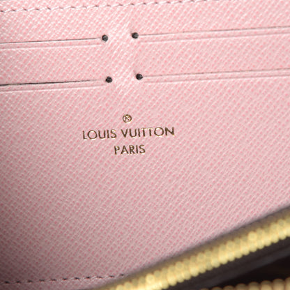 Louis Vuitton Monogram Clemence Wallet Rose Ballerine 6 of 8