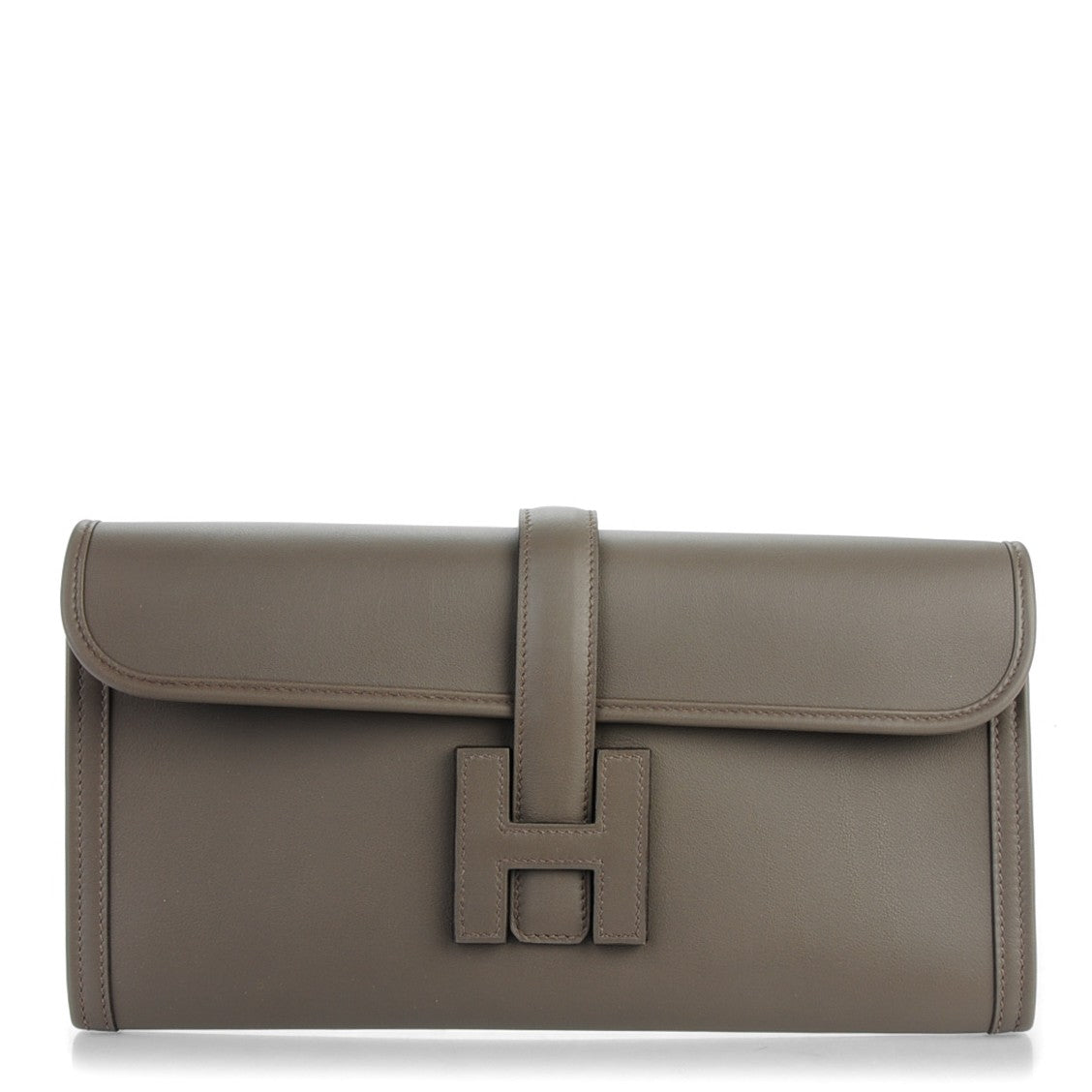 Hermes Swift Jige Elan 29 Clutch Etain 1 of 7