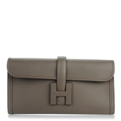 Hermes Swift Jige Elan 29 Clutch Etain 1 of 7