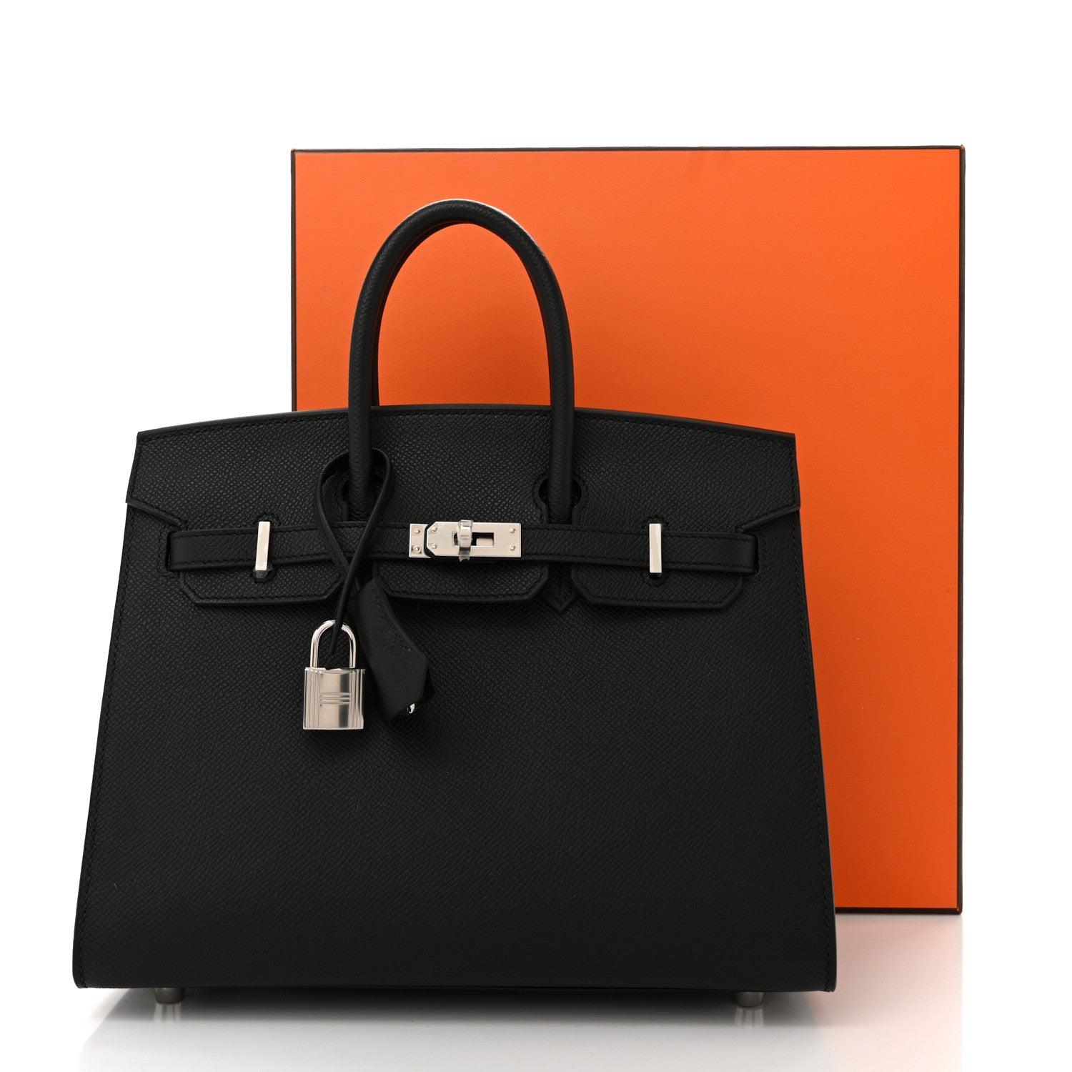 Hermes Epsom Birkin Sellier 25 Black 20 of 21