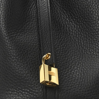 Hermes Taurillon Clemence Picotin Lock 18 PM Black 7 of 9