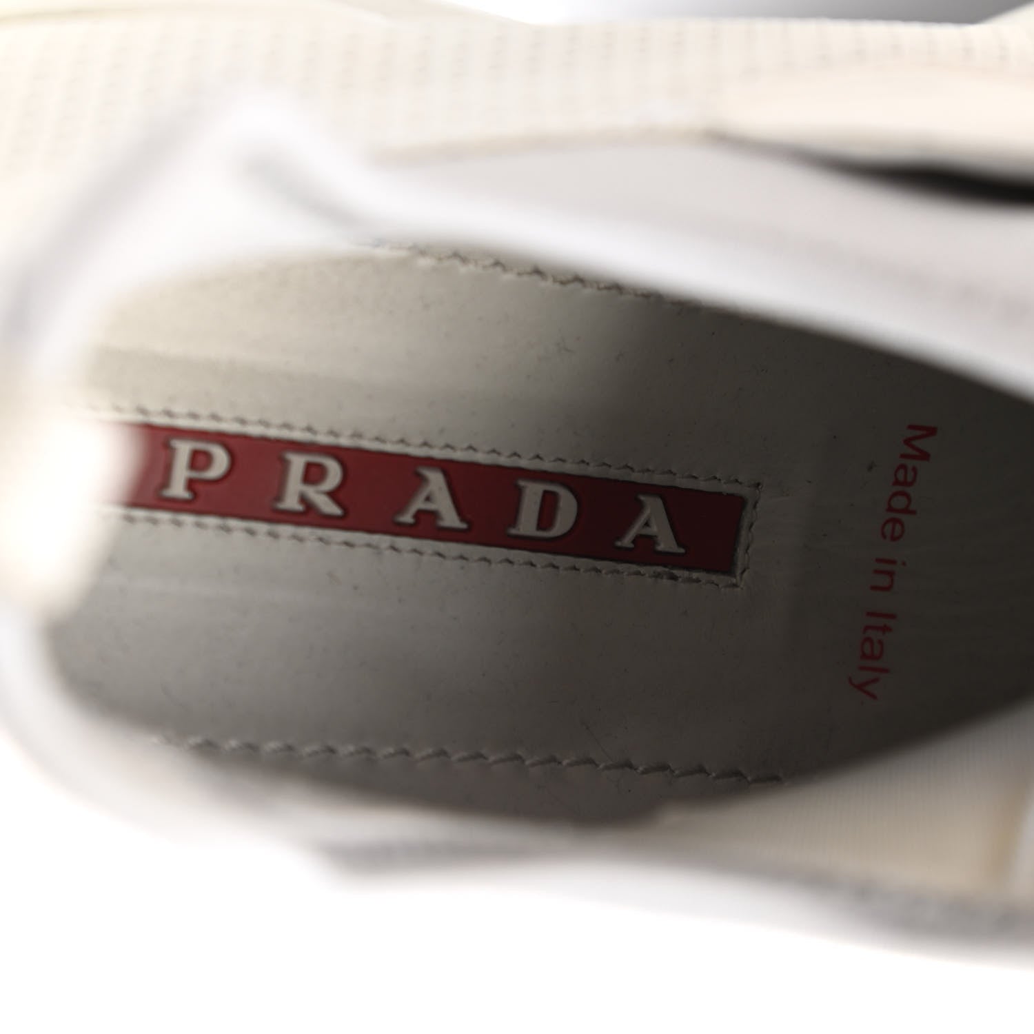 Prada Mesh Neoprene America's Cup 45mm Sneakers 38.5 White Alluminio 10 of 10