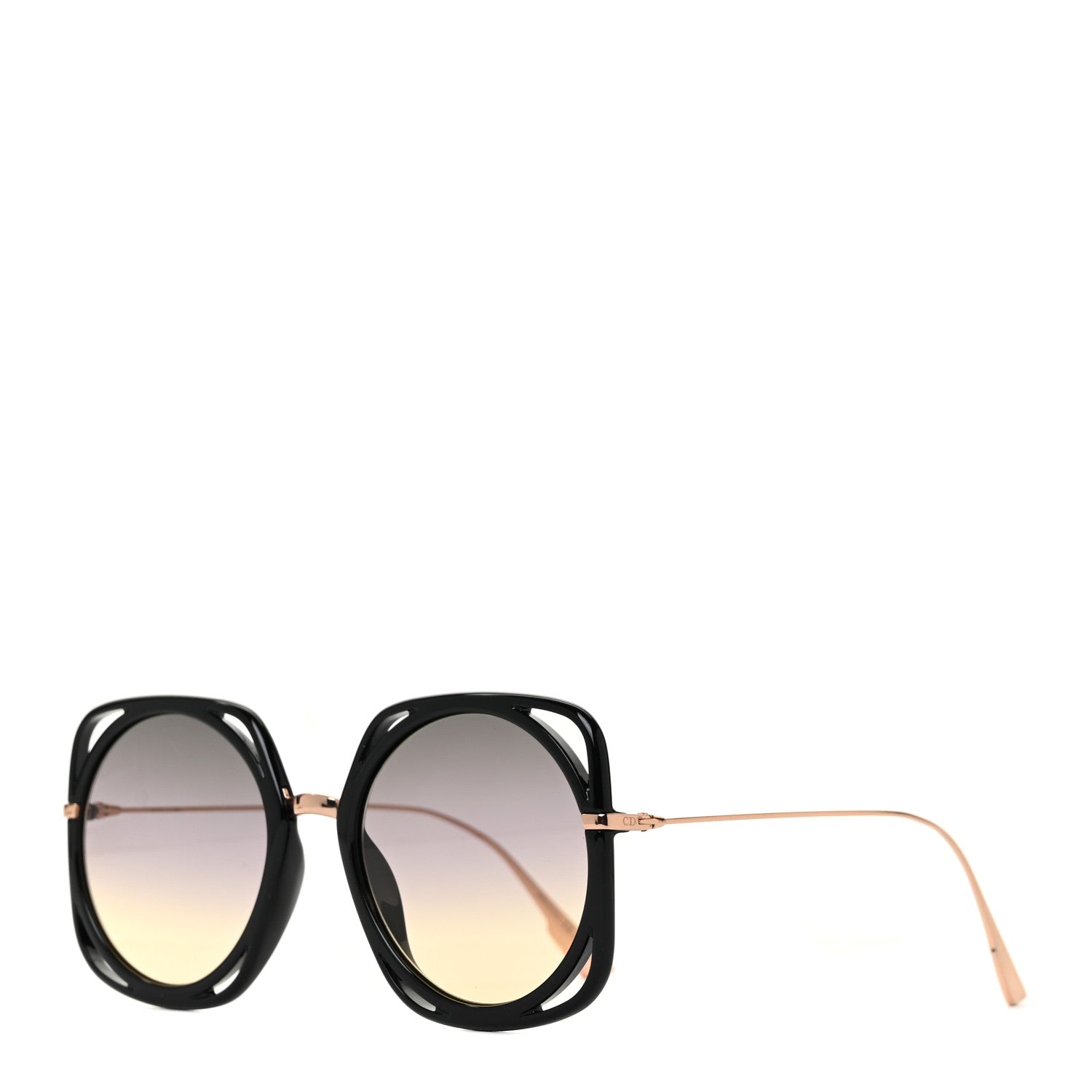 Christian Dior Square Directions Sunglasses Black 1 of 8