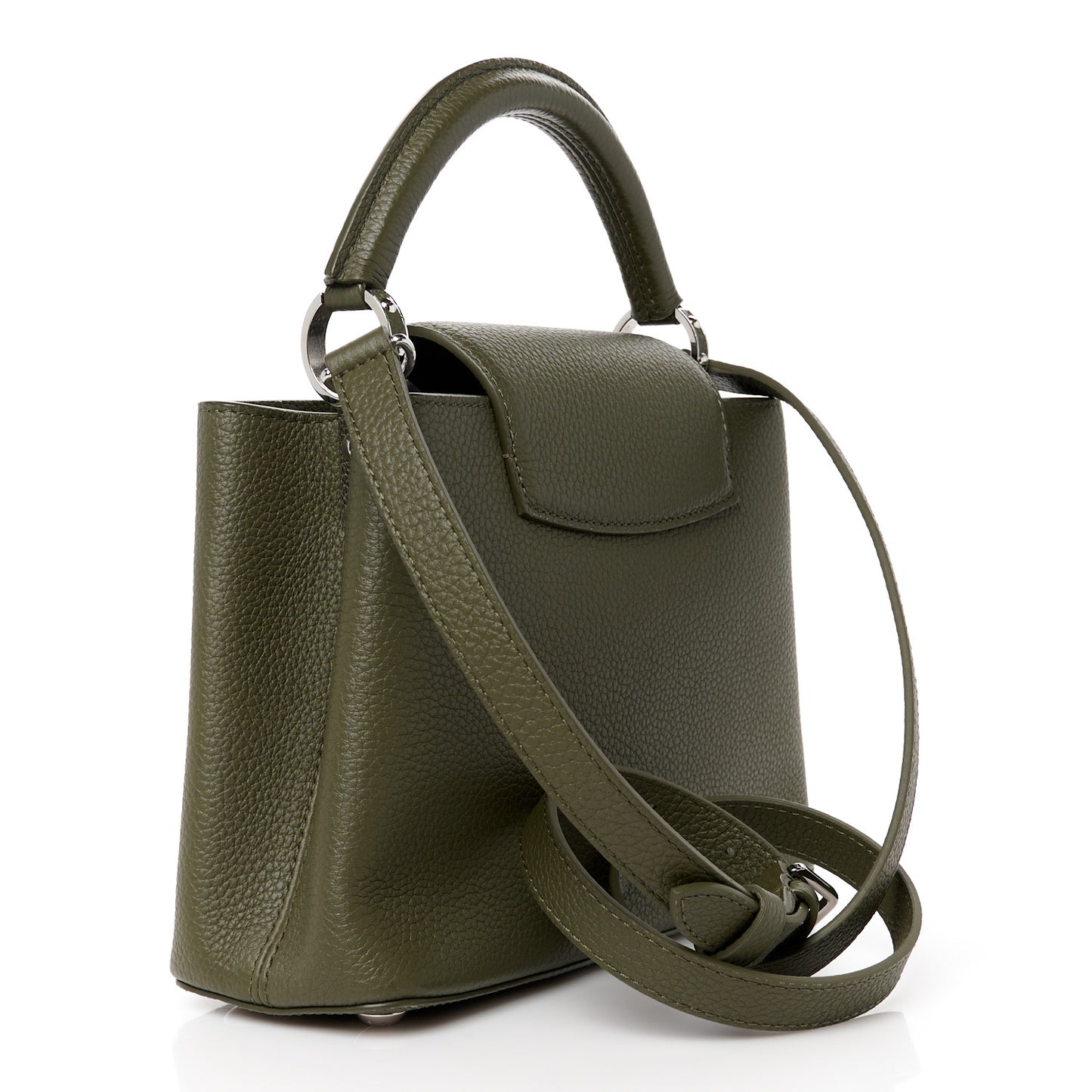 Taurillon Capucines BB Khaki