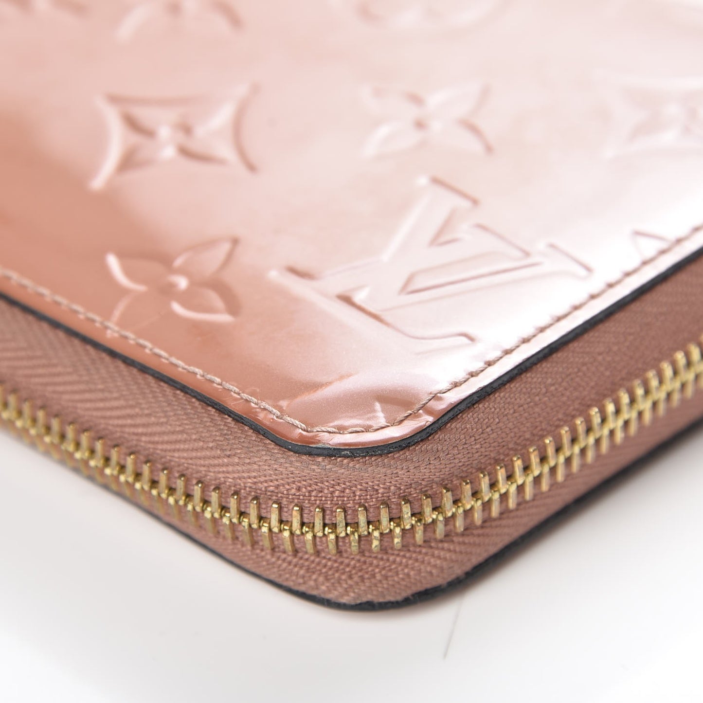 Vernis Zippy Wallet Rose Velours