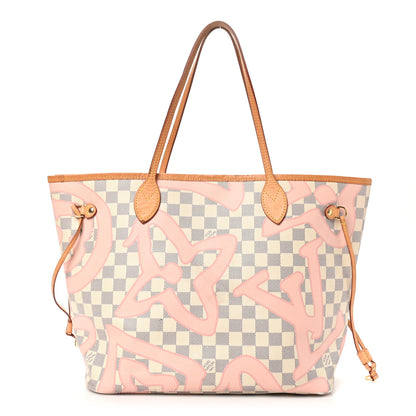 Louis Vuitton Damier Azur Tahitienne Neverfull MM 1 of 11