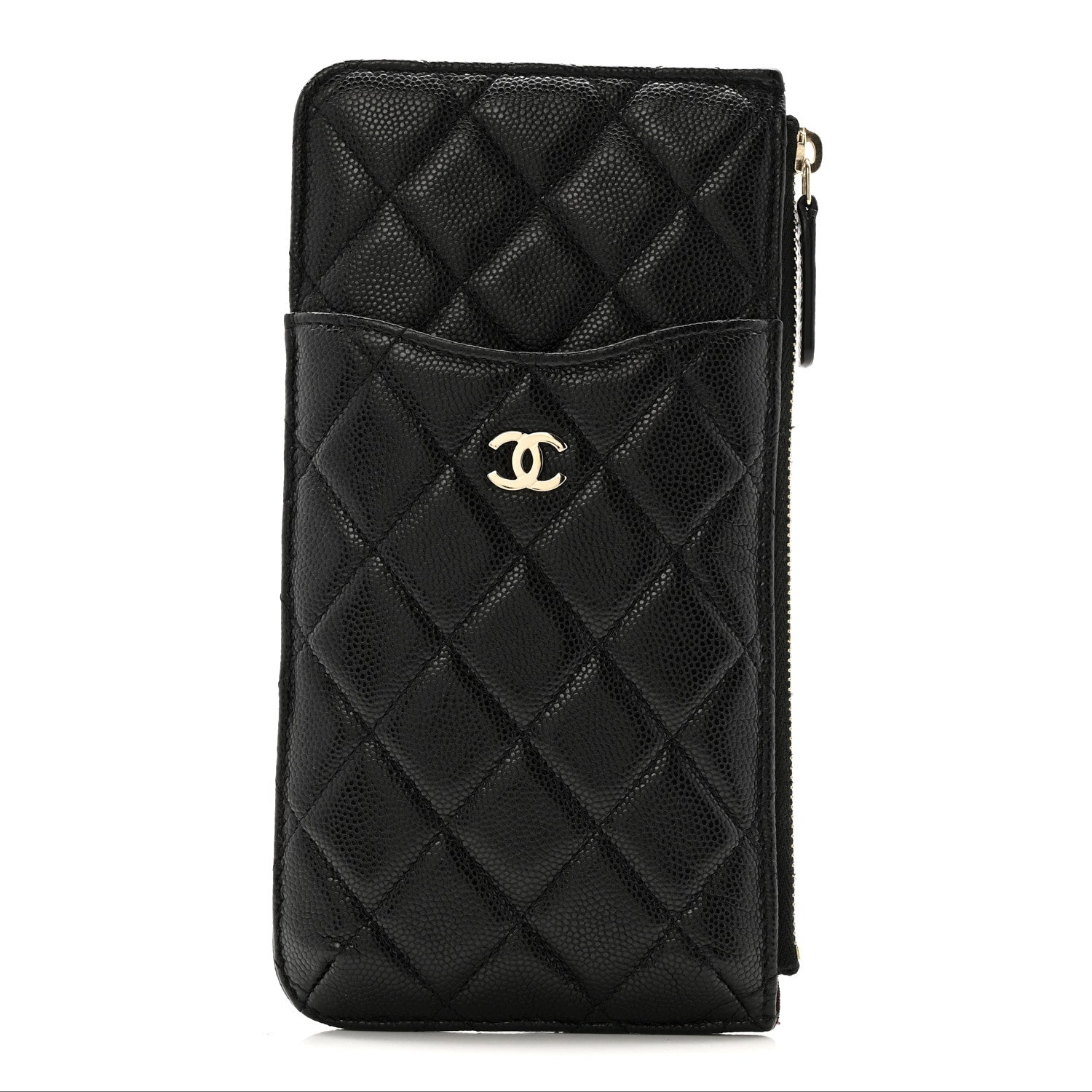 Chanel Caviar Quilted Classic iPhone Pouch Black 1 of 10