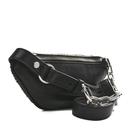 Alexander Wang Rhinestone Mesh Mini Attica Belt Bag Black 3 of 9