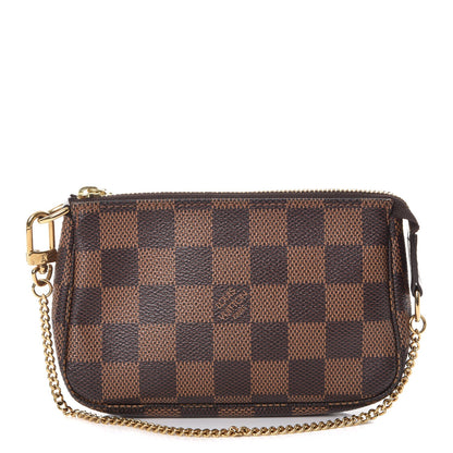 Louis Vuitton Damier Ebene Mini Pochette Accessories 1 of 11