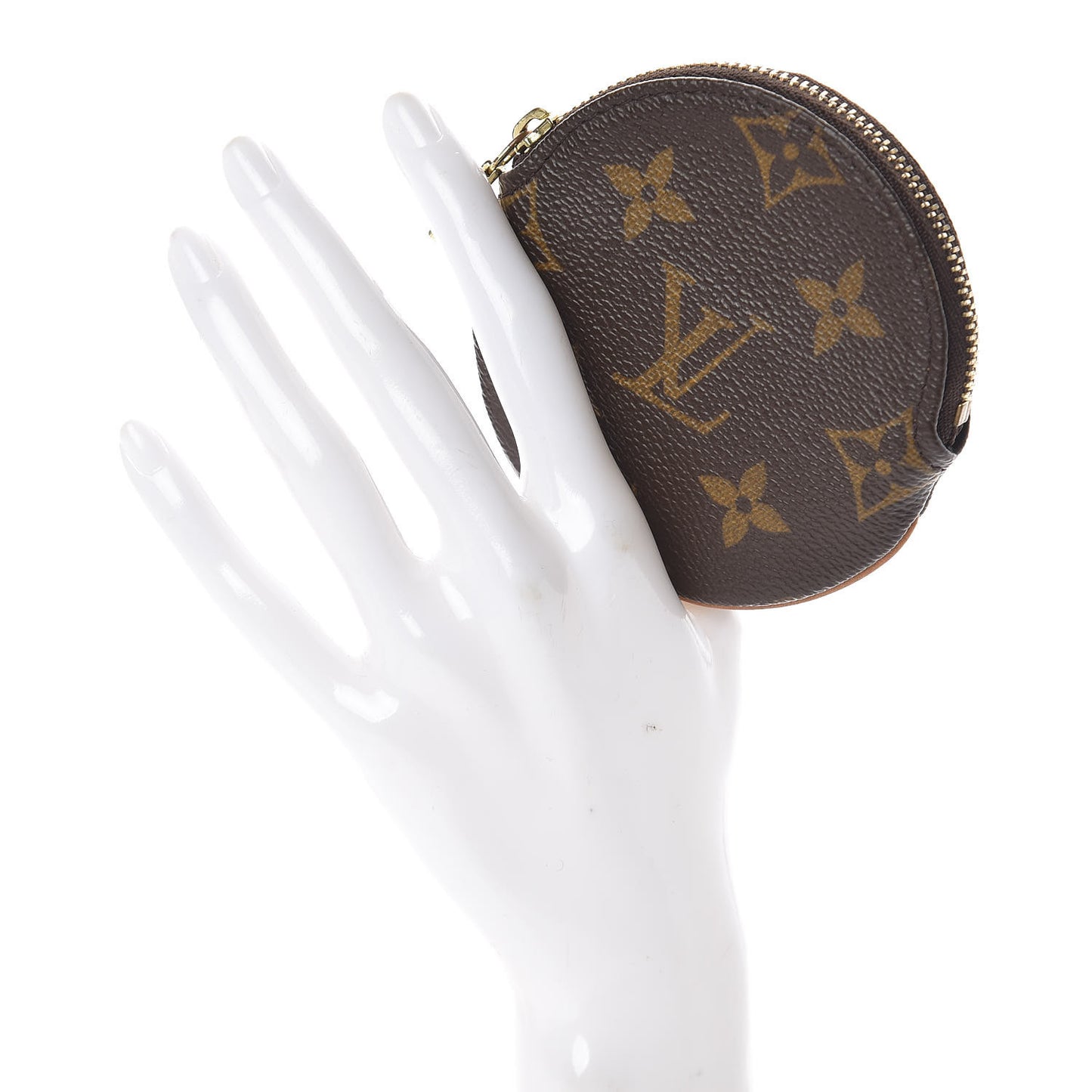 Monogram Round Coin Purse