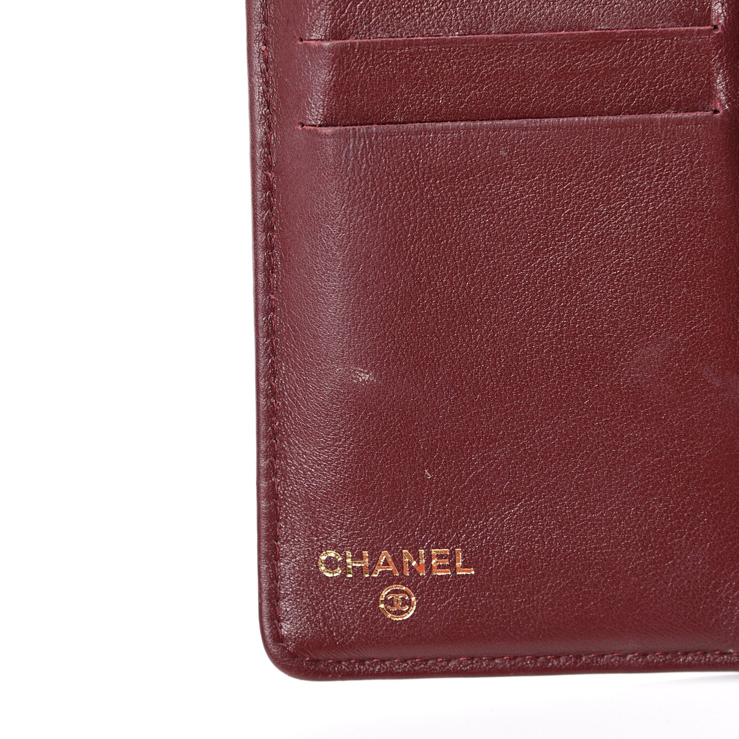 Caviar Quilted Yen Wallet Black