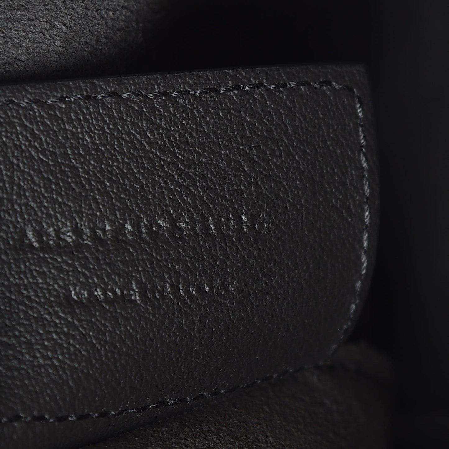 Calfskin Large Shopping Tote Coal