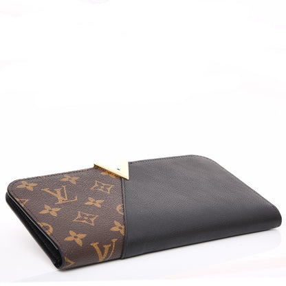 Louis Vuitton Monogram Monogram Kimono Wallet Black 4 of 8