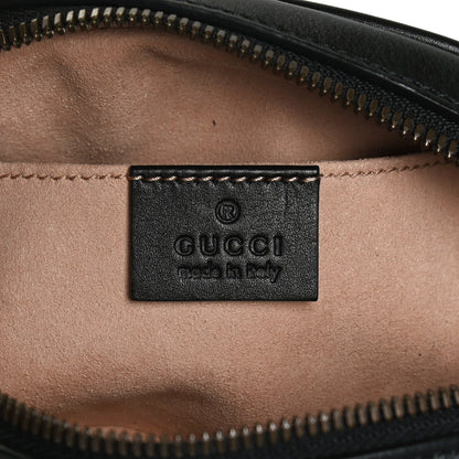 Gucci Calfskin Matelasse GG Marmont Belt Bag 95 38 Black 6 of 11