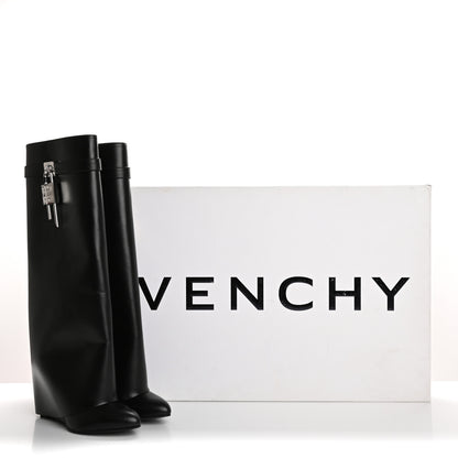 Givenchy Calfskin Shark Lock Pant Boots 40 Black 11 of 11