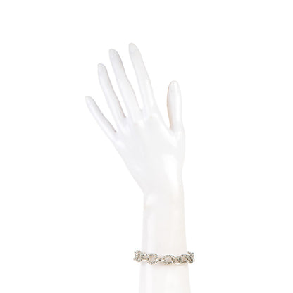David Yurman Sterling Silver 12mm Large Oval Link Bracelet 2 of 5