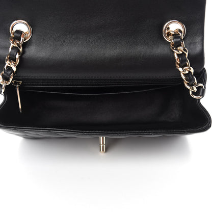 Chanel Lambskin Quilted Mini Coco Charms Rectangular Flap Black 5 of 11