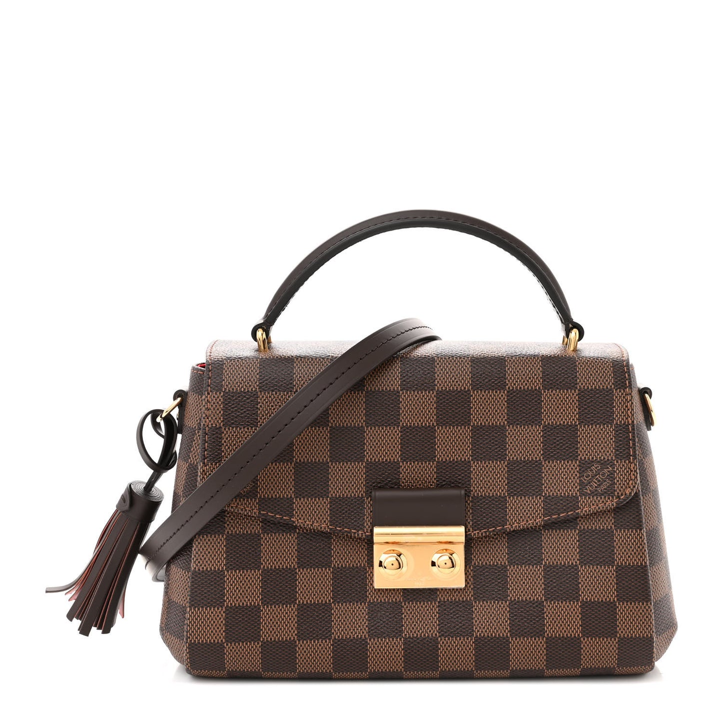 LOUIS VUITTON Damier Ebene Croisette