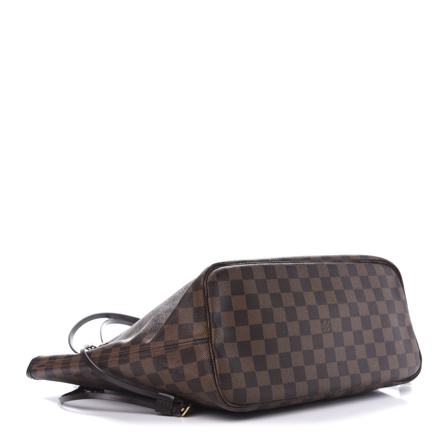 Louis Vuitton Damier Ebene Neo Neverfull MM Rose Ballerine 3 of 13