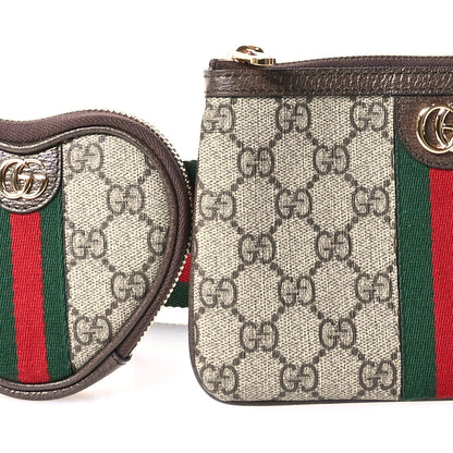 Gucci GG Supreme Monogram Web Ophidia Utility Belt Bag 85 34 Beige Ebony New Acero 7 of 12