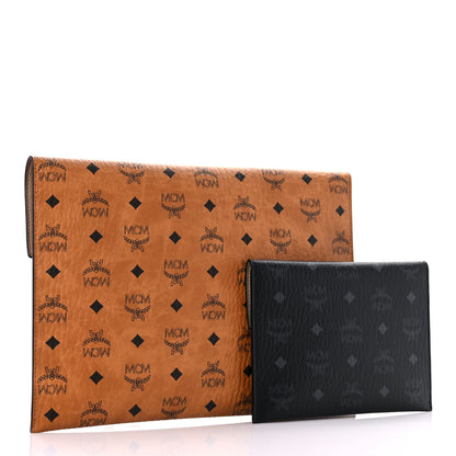 MCM Visetos Pouch Set Cognac 3 of 8