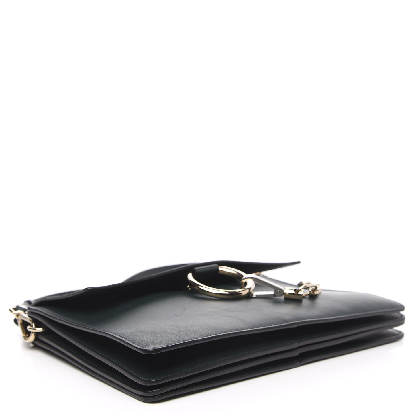 Suede Calfskin Medium Faye Shoulder Bag Silver Blue
